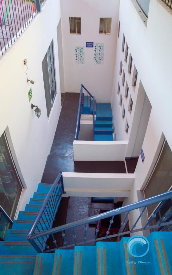 Hostal Azul Y Blanco Санта-Крус-Уатулько Екстер'єр фото